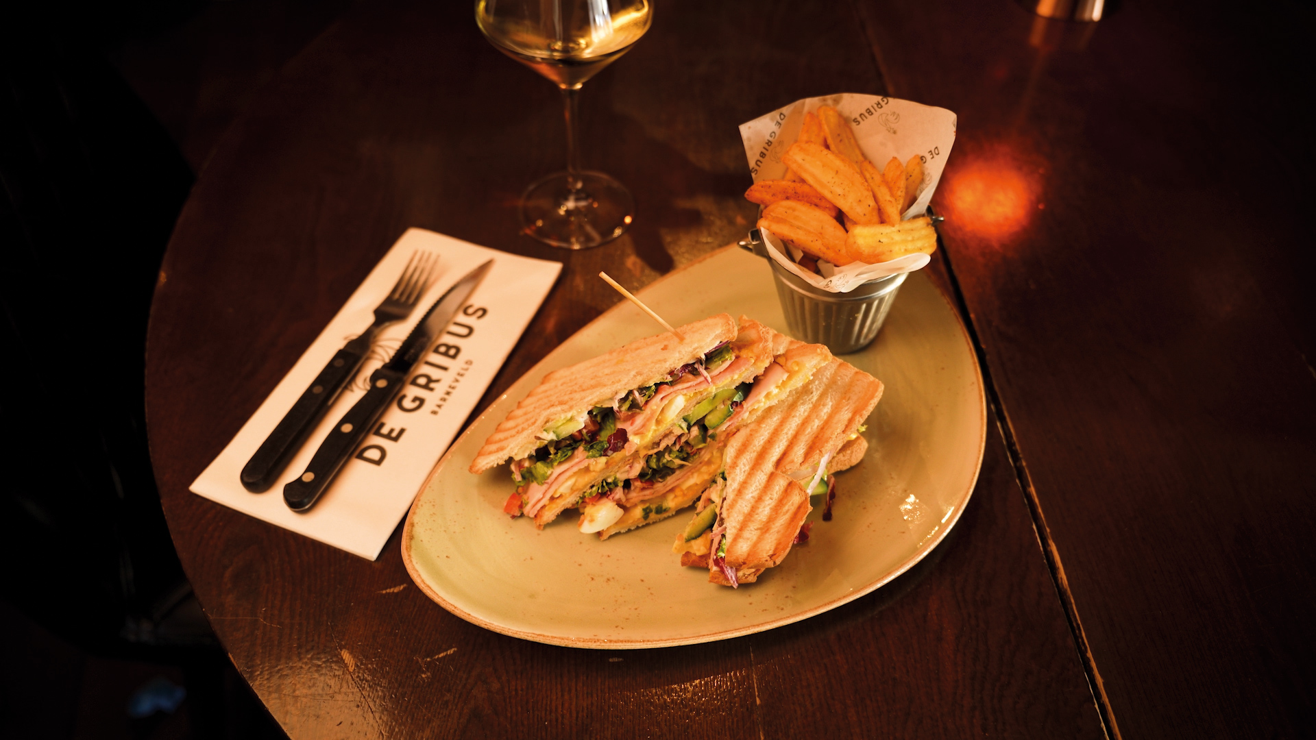 Lunchen in Barneveld? Bekijk de lunchkaart van De Gribus.